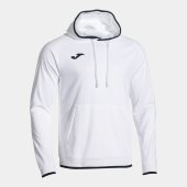 Pánská mikina JOMA COMBI PREMIUM HOODIE WHITE DARK NAVY