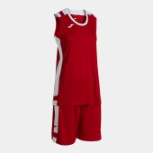 Dámská souprava JOMA PHOENIX III SET RED WHITE