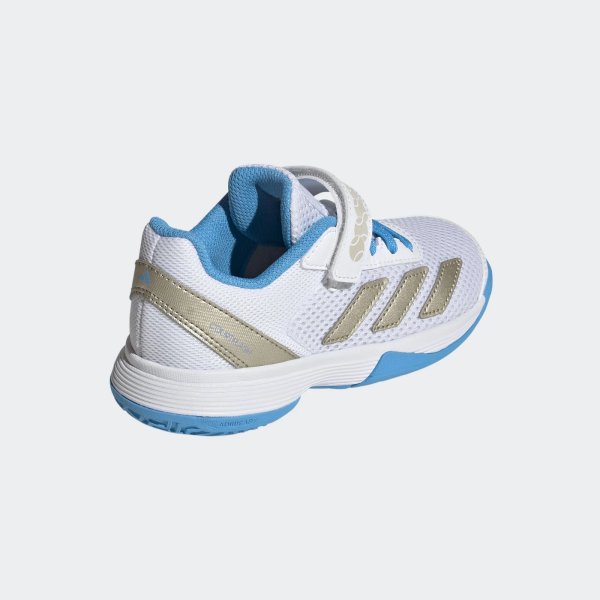 Dětské tenisové boty adidas Courtflash K CF C - foto 6