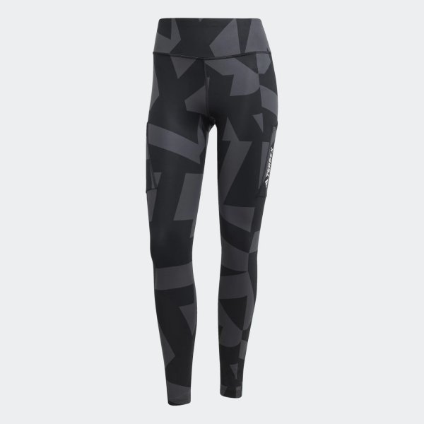 Dámské legíny adidas W MT TIGHTS AOP - foto 0
