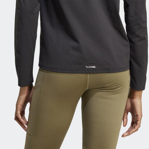 Dámské tričko s dlouhým rukávem adidas W MT HALFZ LS T - foto 6