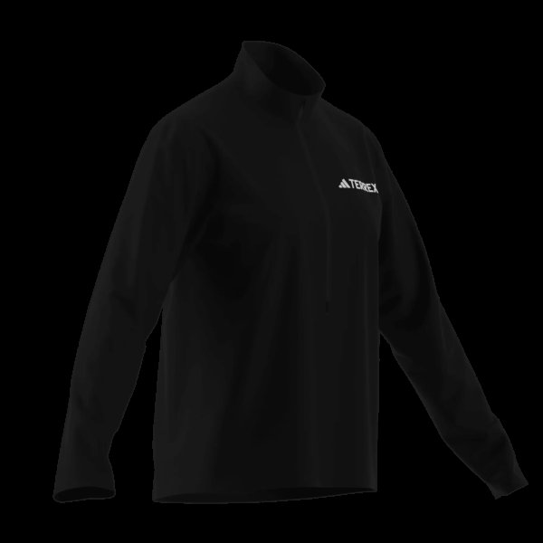 Dámské tričko s dlouhým rukávem adidas W MT HALFZ LS T - foto 8