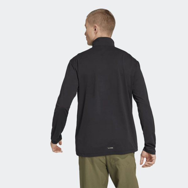 Pánské tričko s dlouhým rukávem adidas MT HALFZ LS TEE - foto 3