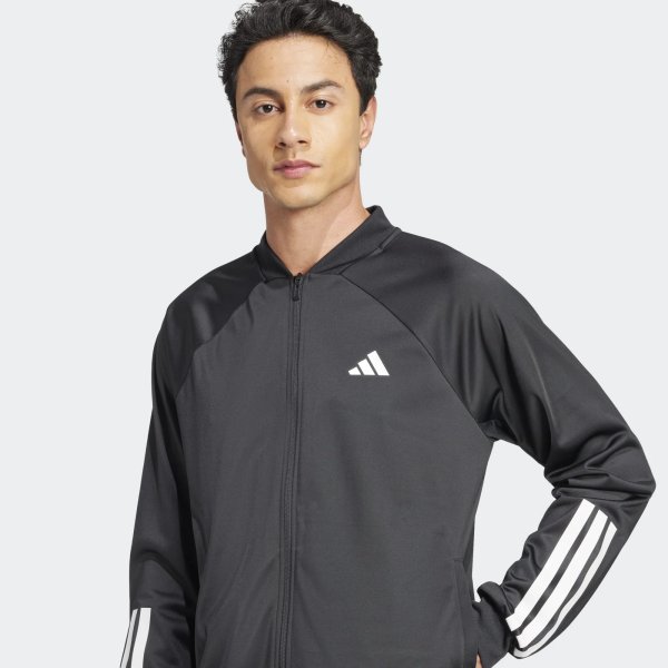 Pánská bunda adidas 3S KNIT JKT - foto 4
