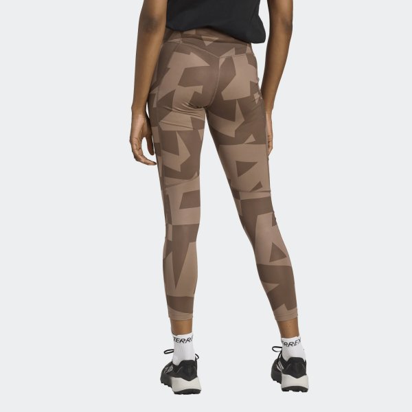 Dámské legíny adidas W MT TIGHTS AOP - foto 2
