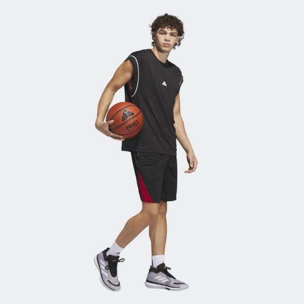 Pánské šortky adidas 3-STRIPES SHORT - foto 4