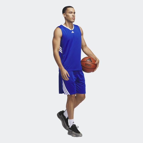 Pánské šortky adidas 3-STRIPES SHORT - foto 4