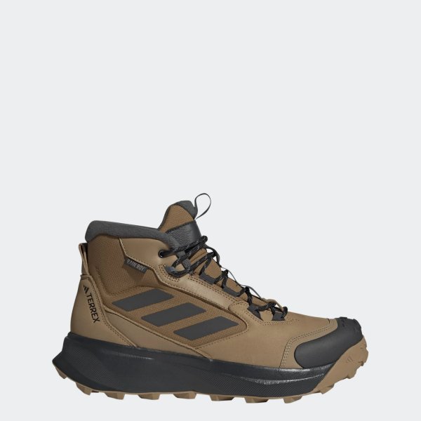 Kotníkové boty adidas TERREX WINTER BOOT MID LEATHER - foto 1