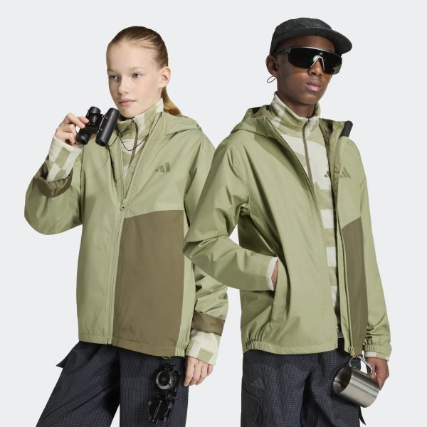 Dětská bunda adidas K MT 2L RAIN J - foto 12