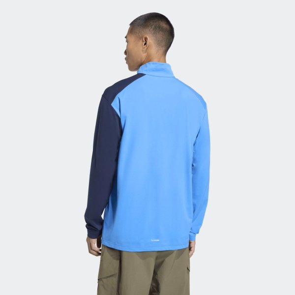 Pánské tričko s dlouhým rukávem adidas MT HALFZ LS TEE - foto 2