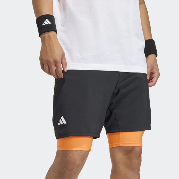 Pánské šortky adidas CLUB 2IN1 SHORT - foto 4