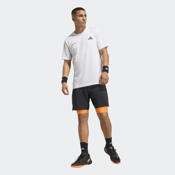 Pánské šortky adidas CLUB 2IN1 SHORT - foto 3