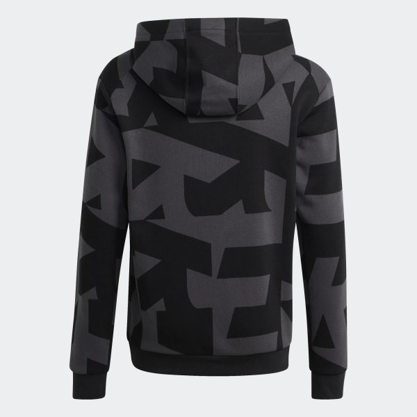 Dětská mikina adidas K MT AOP LOG HD - foto 1