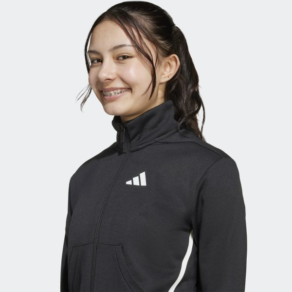 Dívčí mikina adidas JG GAME & GO FZ - foto 4
