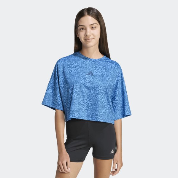 Dívčí tričko adidas JG SPI AOP TEE - foto 1