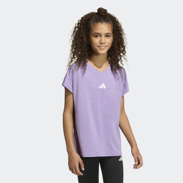 Dívčí tričko adidas JG GTPZ V TEE - foto 1