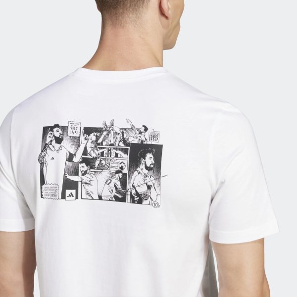 Pánské tričko adidas MESSI ICON G T - foto 5