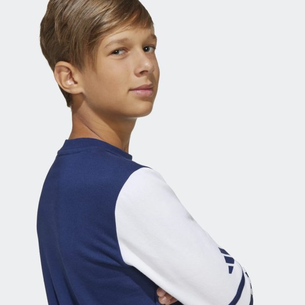 Dětská mikina adidas SQ25 SW CREW Y - foto 6