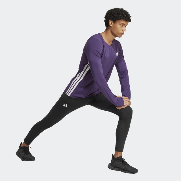 Pánské tričko s dlouhým rukávem adidas ADIZERO L TEE M - foto 3