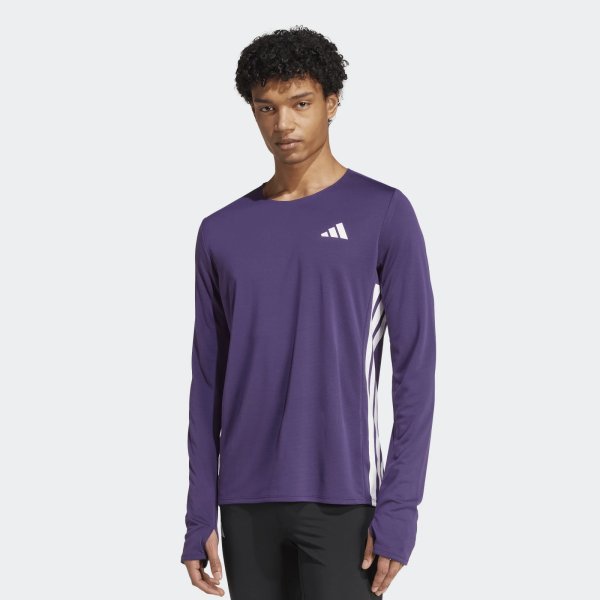 Pánské tričko s dlouhým rukávem adidas ADIZERO L TEE M - foto 1
