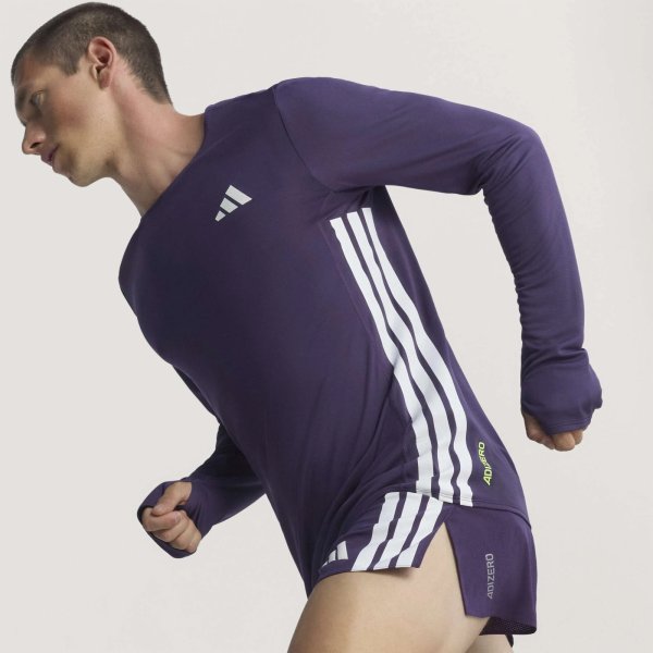 Pánské tričko s dlouhým rukávem adidas ADIZERO L TEE M - foto 14