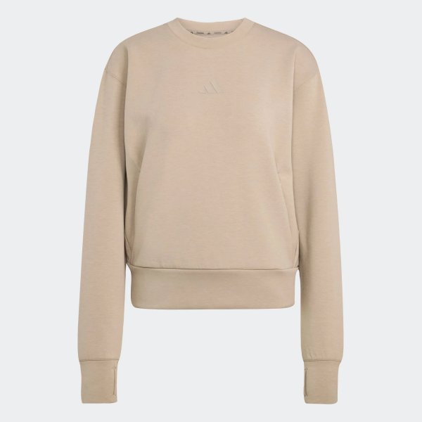 Dámská mikina adidas D4T KNIT CREW - foto 0