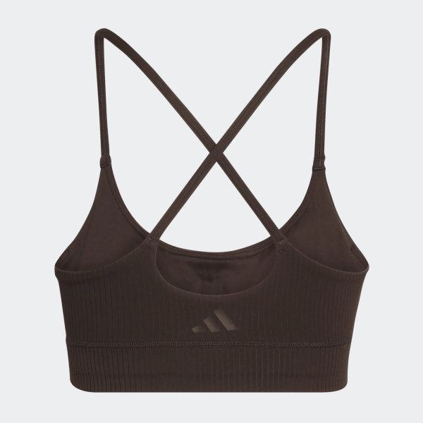 Dámská sportovní podprsenka adidas ALL ME RIB LS - foto 1