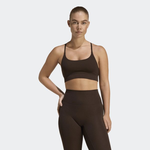 Dámská sportovní podprsenka adidas ALL ME RIB LS - foto 2