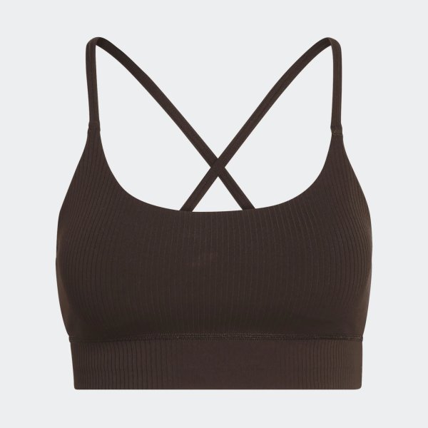 Dámská sportovní podprsenka adidas ALL ME RIB LS - foto 0