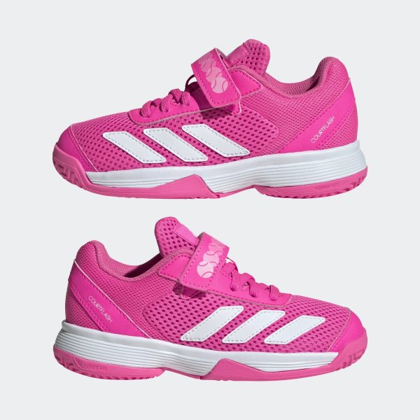 Dětské tenisové boty adidas Courtflash K CF C - foto 9