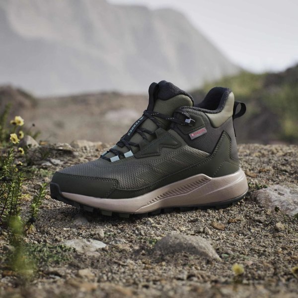 Dámské kotníkové boty adidas TERREX ANYLANDER CLIMAWARM + W - foto 25