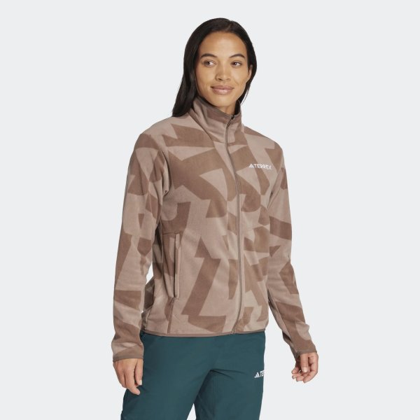 Dámská mikina adidas W MT AOP FZ FL - foto 3