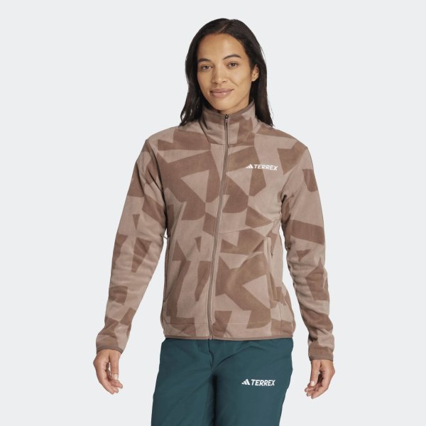 Dámská mikina adidas W MT AOP FZ FL - foto 1