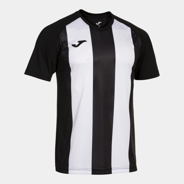 Chlapecký dres JOMA INTER IV SHORT SLEEVE T-SHIRT BLACK WHITE - foto 0