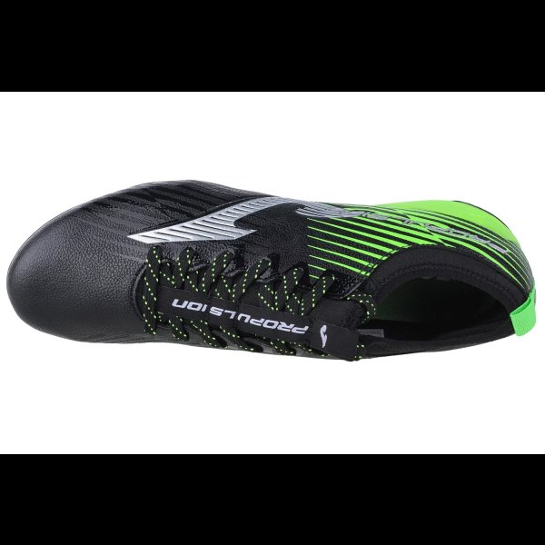 Pánské kopačky lisovky JOMA PROPULSION CUP 2301 BLACK GREEN FLUOR FIRM GROUND - foto 3