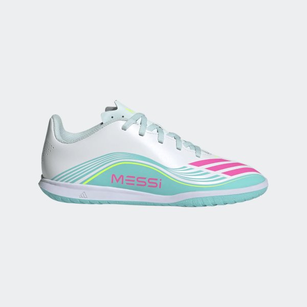 Dětské sálové kopačky adidas F50 MESSI CLUB IN J - foto 0