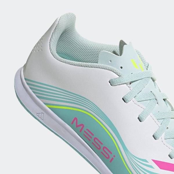 Dětské sálové kopačky adidas F50 MESSI CLUB IN J - foto 7
