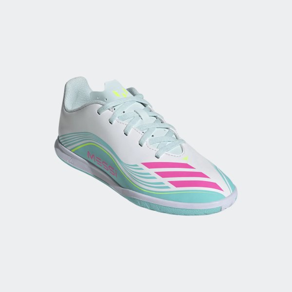 Dětské sálové kopačky adidas F50 MESSI CLUB IN J - foto 4