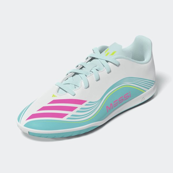 Dětské sálové kopačky adidas F50 MESSI CLUB IN J - foto 9
