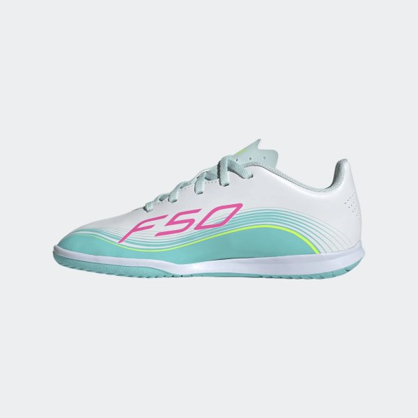 Dětské sálové kopačky adidas F50 MESSI CLUB IN J - foto 3
