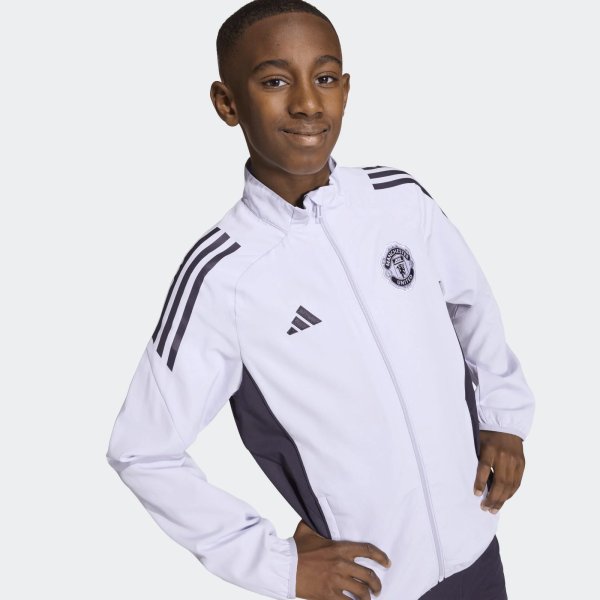 Dětská mikina adidas MUFC PRE JKT Y - foto 4