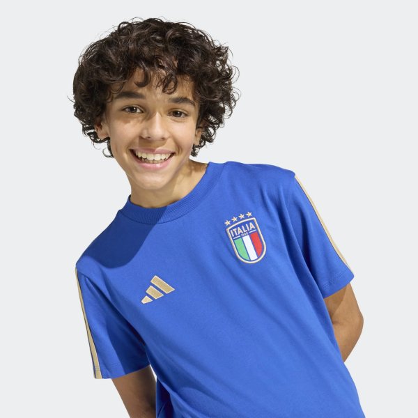 Dětské tričko adidas FIGC KIDS TEE - foto 5