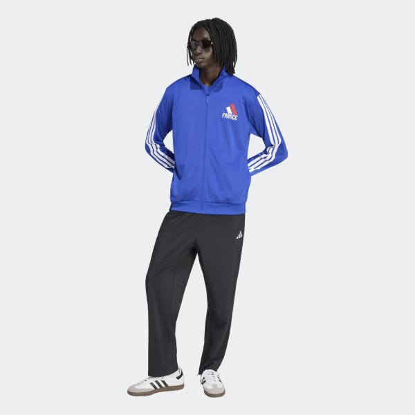 Pánská mikina adidas FRA OLP TRACK T - foto 3