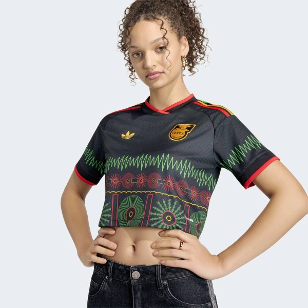 Dámský dres adidas JFF A JSY CRO W - foto 5