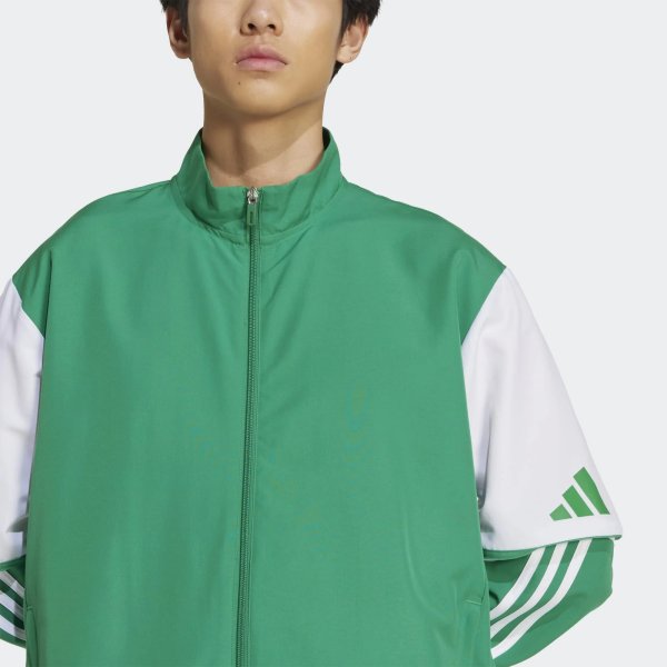 Pánská mikina adidas SQ25 PRE JKT - foto 5