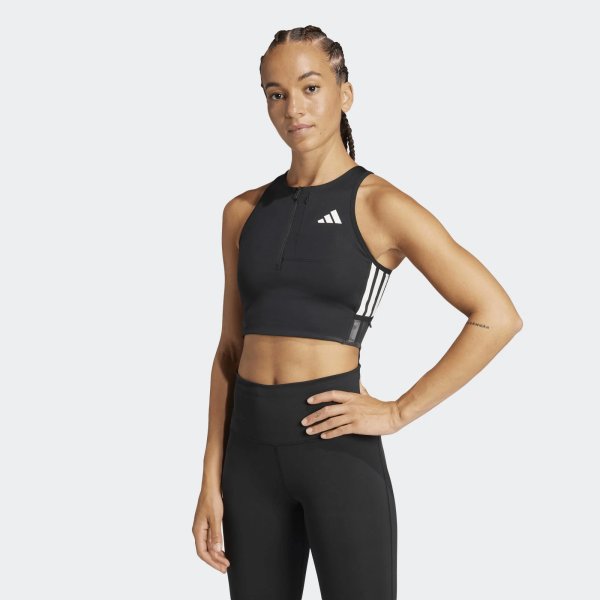 Dámské tílko adidas ADIZERO CROP W - foto 1