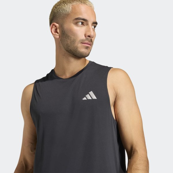 Pánské tílko adidas Run Ess Tank M - foto 4