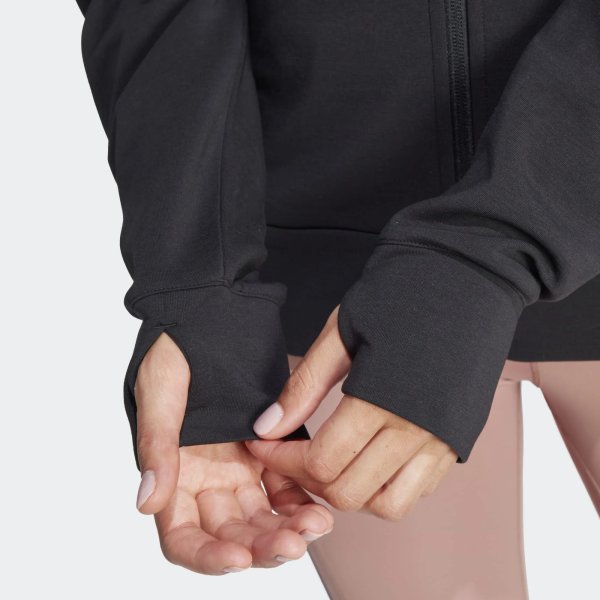 Dámská mikina adidas D4T FZ HOODIE - foto 6