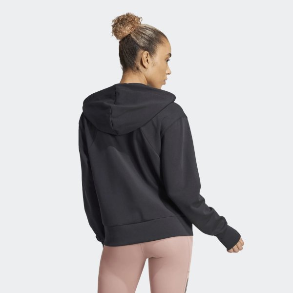 Dámská mikina adidas D4T FZ HOODIE - foto 3