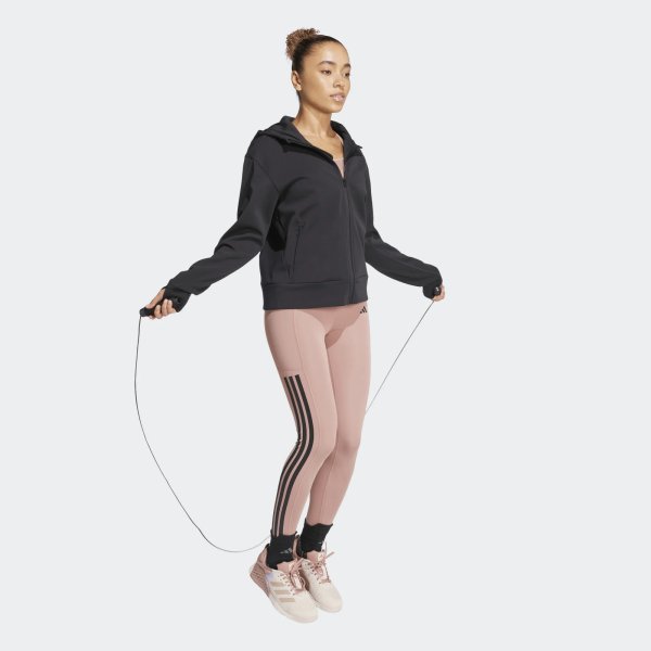 Dámská mikina adidas D4T FZ HOODIE - foto 4